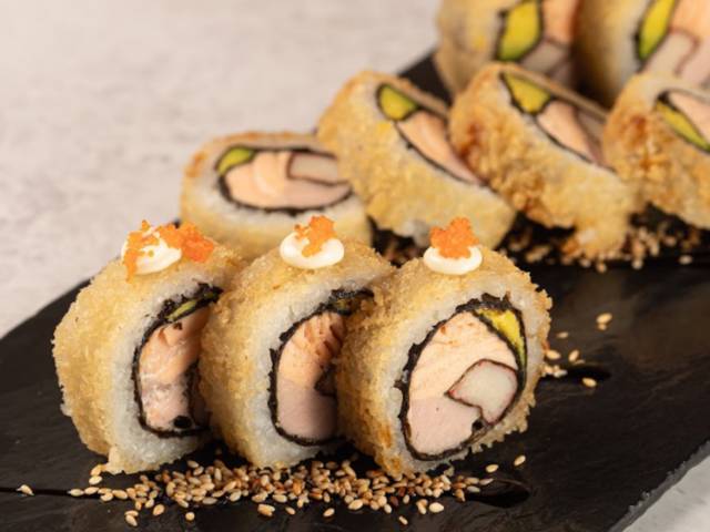 TEMPURA OJO DE TIGRE ROLL — Completo