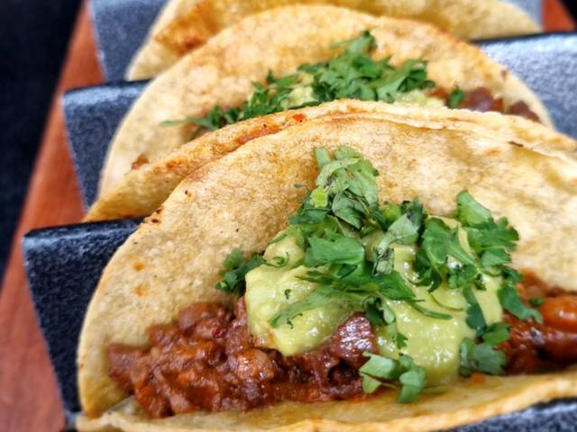 Tacos de arrachera (3 tacos)